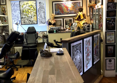 Tattoo Copenhagen Enter the Dragon Tattoo studio