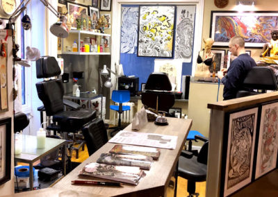 Tattoo Copenhagen Enter the Dragon Tattoo studio