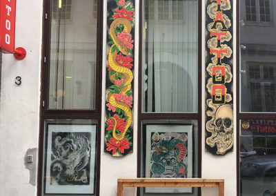 Tattoo Copenhagen Enter the Dragon Tattoo studio