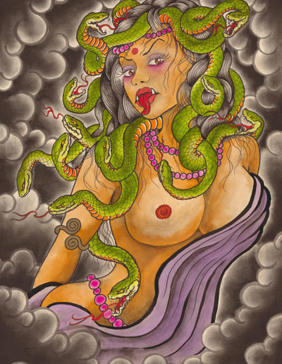 medusa maleri