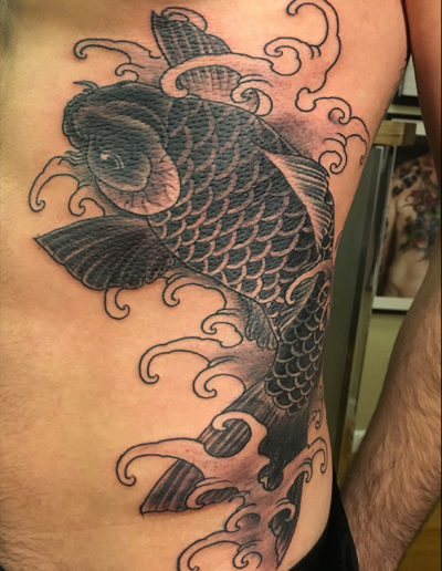 koi tatovering